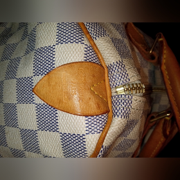 LOUIS VUITTON SPEEDY 30 AZURE EXCELLENT CONDITION - Picture 7 of 12